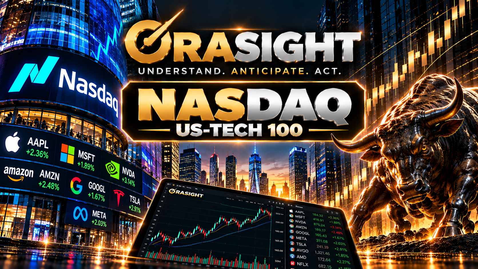 Originalgrafik ORASIGHT NASDAQ / US-TECH 100